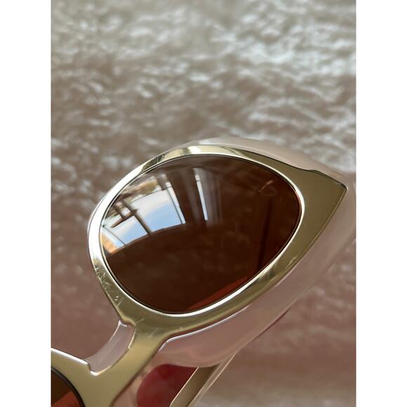 Dolce & Gabbana D&G DG 6104 3043/13 Pale Gold-Opal Ice-Brown Gradient Sunglasses Dolce & Gabbana D&G DG 6104 3043/13 Pale Gold-Opal Ice-Brown  main image 3